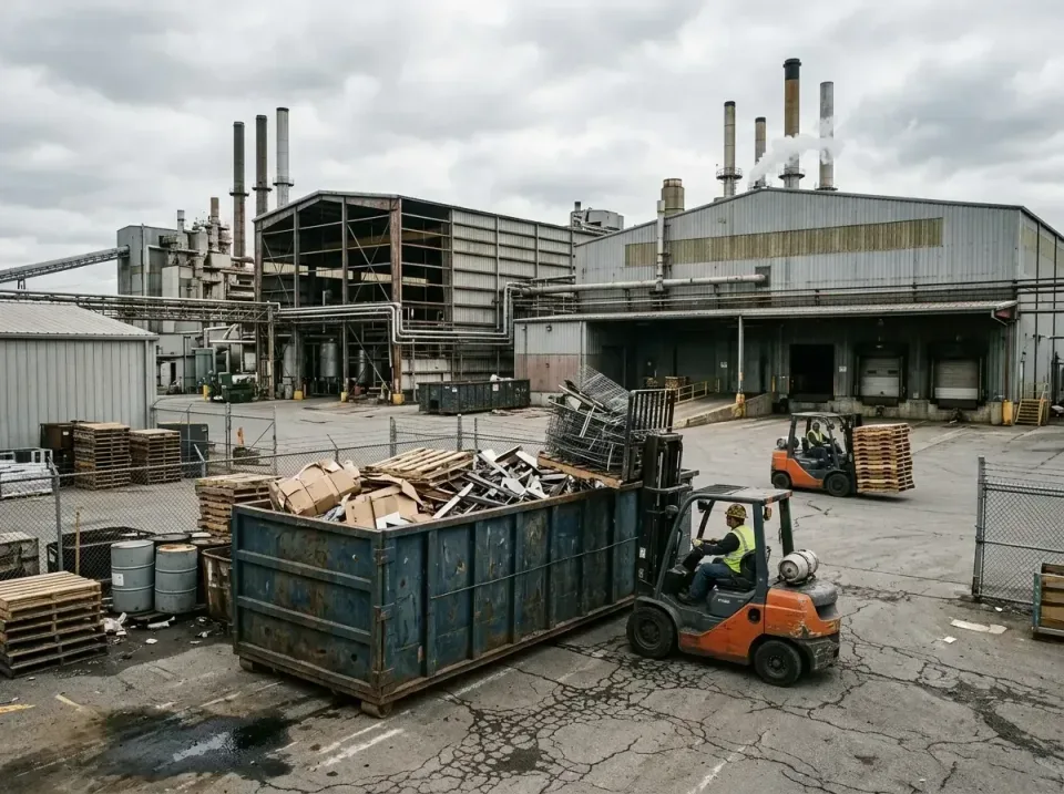 industrial-factory-scrap-conta-003 — frequently asked questions, Cheap Roll-off Dumpster Rentals in Little Flock, AR